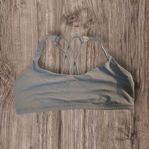 Lululemon Athletica Light Blue Sports Bra 28 Band Size